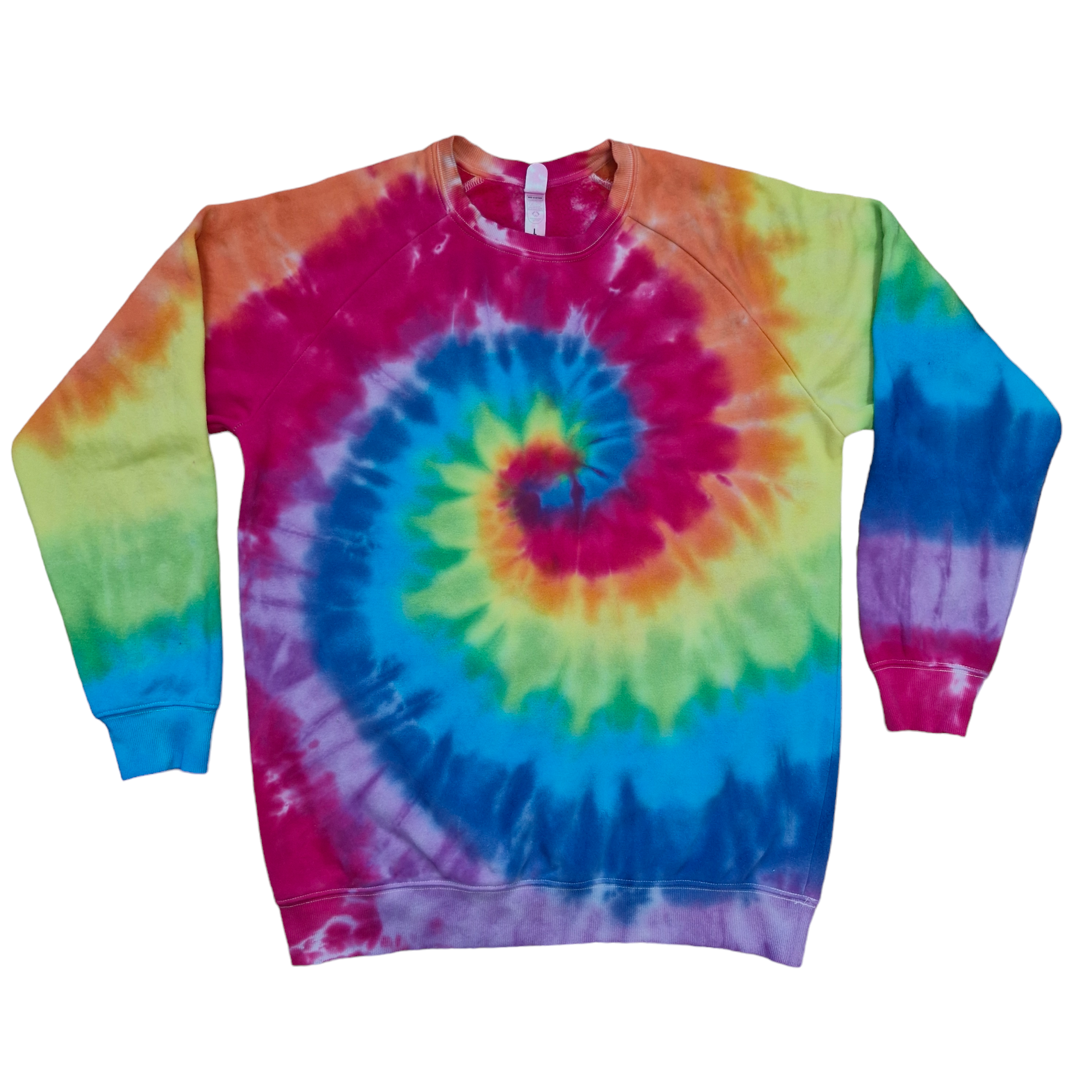 LARGE RAINBOW SWIRL ADULT'S JUMPERS