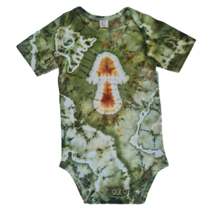 BABY ONESIE SIZE 18-24 MONTHS MUSHROOM