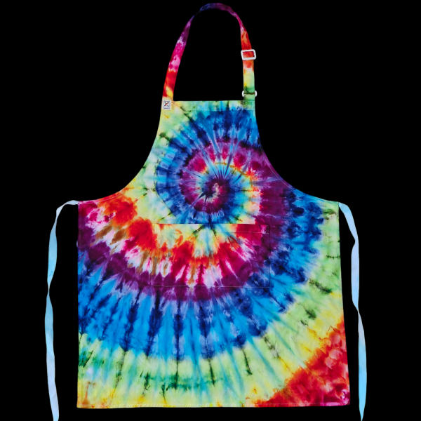 ICY RAINBOW SWIRL APRONS