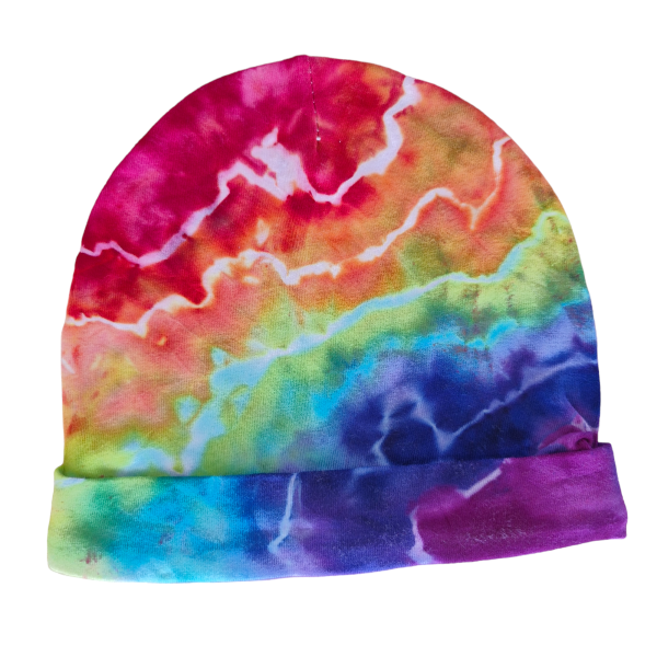 ICY RAINBOW RIVER BABY BEANIE SIZE 00-0