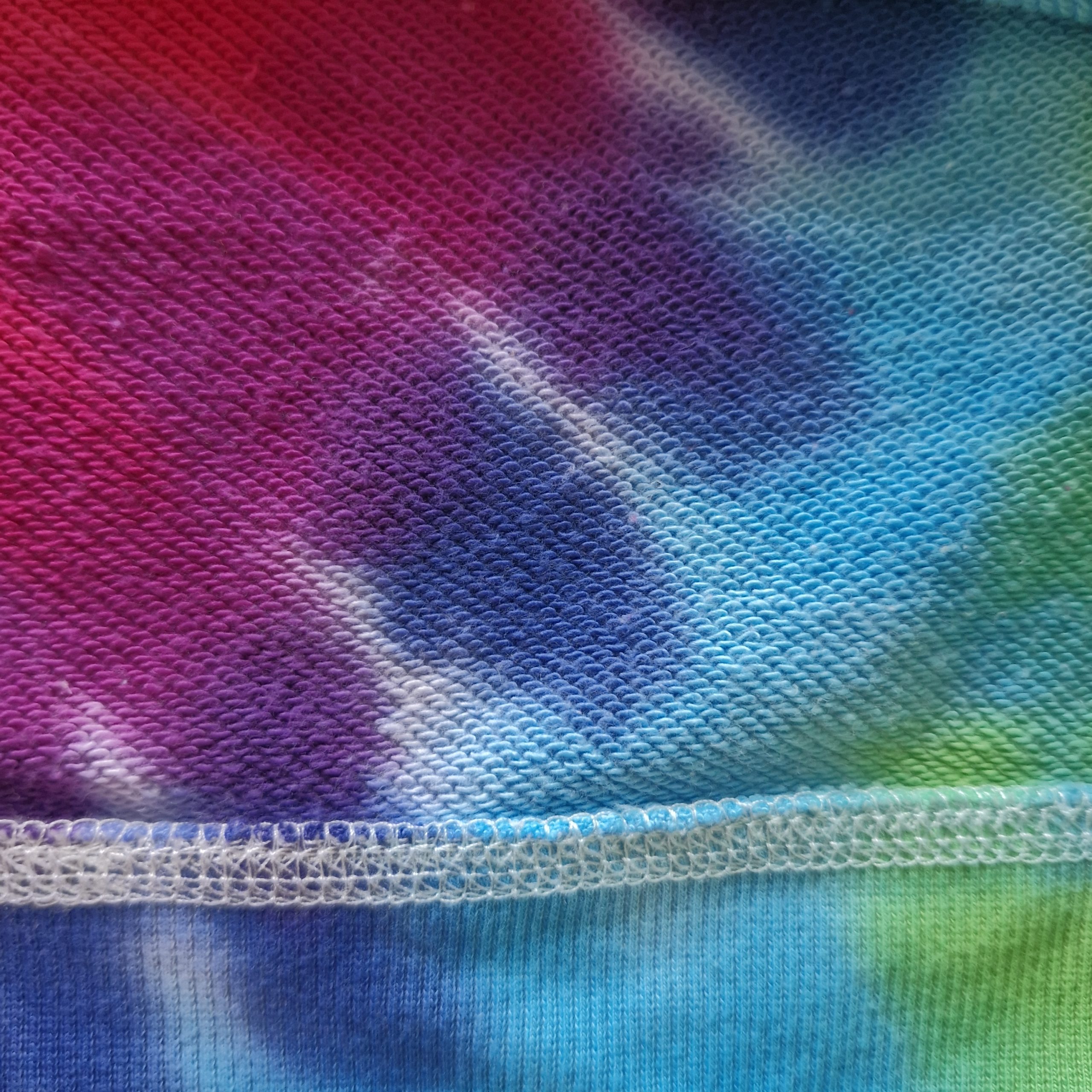 ADULT'S RAINBOW SWIRL CROP JUMPER - Image 2